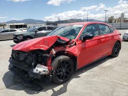 Salvage cars for sale from Copart Sun Valley, CA: 2022 Honda Civic Sport