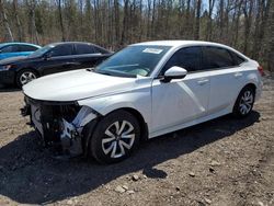 Salvage cars for sale from Copart Bowmanville, ON: 2022 Honda Civic LX