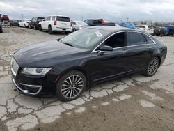 Salvage cars for sale at Indianapolis, IN auction: 2017 Lincoln MKZ Premiere