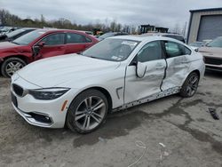 Salvage cars for sale at Duryea, PA auction: 2018 BMW 430XI Gran Coupe