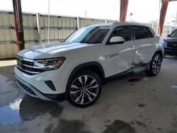 Salvage cars for sale at Homestead, FL auction: 2021 Volkswagen Atlas Cross Sport S