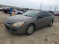 Vehiculos salvage en venta de Copart Temple, TX: 2006 Honda Accord EX