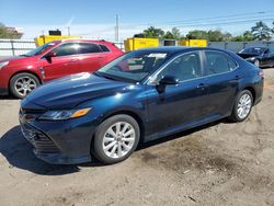 Toyota Camry l salvage cars for sale: 2018 Toyota Camry L