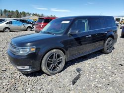 Salvage cars for sale at Windham, ME auction: 2014 Ford Flex Limited