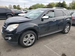 Salvage cars for sale at Moraine, OH auction: 2010 Chevrolet Equinox LTZ