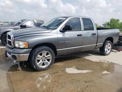 Salvage cars for sale at Grand Prairie, TX auction: 2005 Dodge RAM 1500 ST