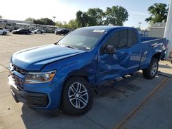 Chevrolet salvage cars for sale: 2021 Chevrolet Colorado