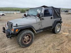 Salvage cars for sale at Chatham, VA auction: 2000 Jeep Wrangler / TJ Sport