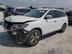 Salvage cars for sale from Copart Haslet, TX: 2017 Nissan Pathfinder S