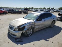 Salvage cars for sale at Sikeston, MO auction: 2007 Infiniti G35