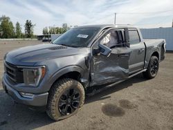 Salvage cars for sale at Portland, OR auction: 2022 Ford F150 Supercrew