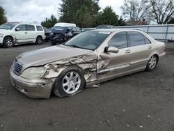 Mercedes-Benz S-Class salvage cars for sale: 2000 Mercedes-Benz S 500