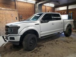 Salvage cars for sale from Copart Ebensburg, PA: 2018 Ford F150 Supercrew