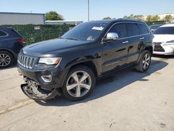Salvage cars for sale at Orlando, FL auction: 2014 Jeep Grand Cherokee Overland