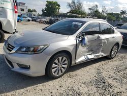 Salvage cars for sale at Opa Locka, FL auction: 2013 Honda Accord EXL