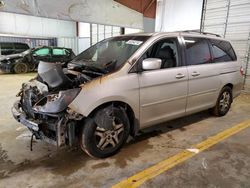 Vehiculos salvage en venta de Copart Mocksville, NC: 2006 Honda Odyssey EXL