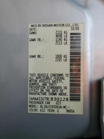 2009 Nissan Maxima S