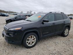 Salvage cars for sale at West Warren, MA auction: 2015 Jeep Cherokee Latitude