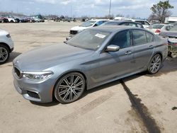 Salvage cars for sale from Copart Woodhaven, MI: 2018 BMW M550XI