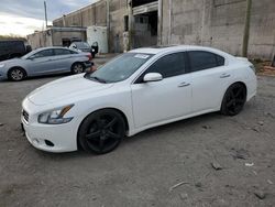 Salvage cars for sale from Copart Fredericksburg, VA: 2014 Nissan Maxima S