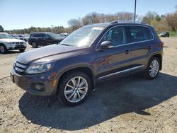 Salvage cars for sale at East Granby, CT auction: 2016 Volkswagen Tiguan S