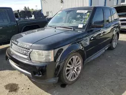 Salvage cars for sale at Vallejo, CA auction: 2011 Land Rover Range Rover Sport SC