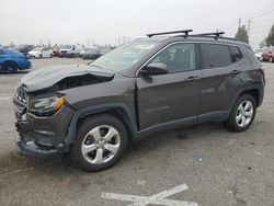 Salvage cars for sale from Copart Rancho Cucamonga, CA: 2018 Jeep Compass Latitude