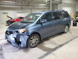 Salvage cars for sale at York Haven, PA auction: 2015 Toyota Sienna XLE