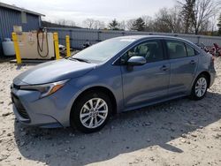 Salvage cars for sale at West Warren, MA auction: 2023 Toyota Corolla LE