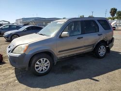 Honda CRV salvage cars for sale: 2005 Honda CR-V EX