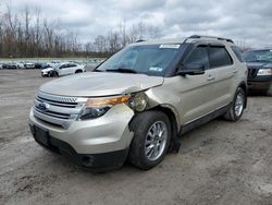 Salvage cars for sale from Copart Leroy, NY: 2011 Ford Explorer XLT