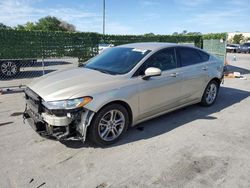 Salvage cars for sale from Copart Orlando, FL: 2018 Ford Fusion SE