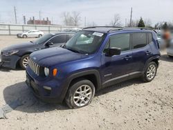 Salvage cars for sale at Lansing, MI auction: 2019 Jeep Renegade Sport