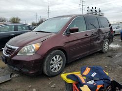 Salvage cars for sale at Columbus, OH auction: 2009 Honda Odyssey EX