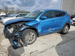 Salvage cars for sale at Lawrenceburg, KY auction: 2018 Hyundai Tucson SE