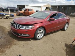 Volkswagen CC Sport salvage cars for sale: 2015 Volkswagen CC Sport