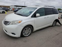 Toyota Sienna XLE salvage cars for sale: 2016 Toyota Sienna XLE