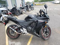 Salvage motorcycles for sale at Kansas City, KS auction: 2015 Honda CBR500 R