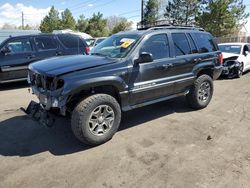 Salvage cars for sale at Denver, CO auction: 2004 Jeep Grand Cherokee Overland