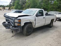 Chevrolet salvage cars for sale: 2015 Chevrolet Silverado C1500