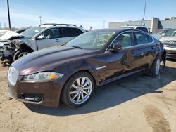 Salvage cars for sale at Woodhaven, MI auction: 2013 Jaguar XF