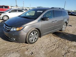 Salvage cars for sale at Temple, TX auction: 2014 Honda Odyssey Touring