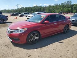 Honda salvage cars for sale: 2017 Honda Accord Sport Special Edition