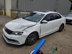 Volkswagen salvage cars for sale: 2015 Volkswagen Jetta TDI