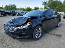 Salvage cars for sale at Shreveport, LA auction: 2017 Ford Fusion SE