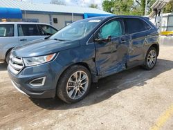 Salvage cars for sale from Copart Wichita, KS: 2016 Ford Edge Titanium
