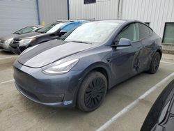 Salvage cars for sale from Copart Vallejo, CA: 2021 Tesla Model Y