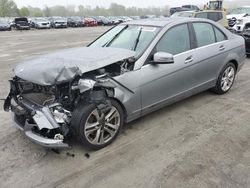 Mercedes-Benz salvage cars for sale: 2014 Mercedes-Benz C 300 4matic