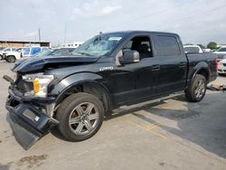 Salvage cars for sale from Copart Grand Prairie, TX: 2018 Ford F150 Supercrew