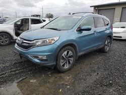 Salvage cars for sale at Eugene, OR auction: 2016 Honda CR-V Touring